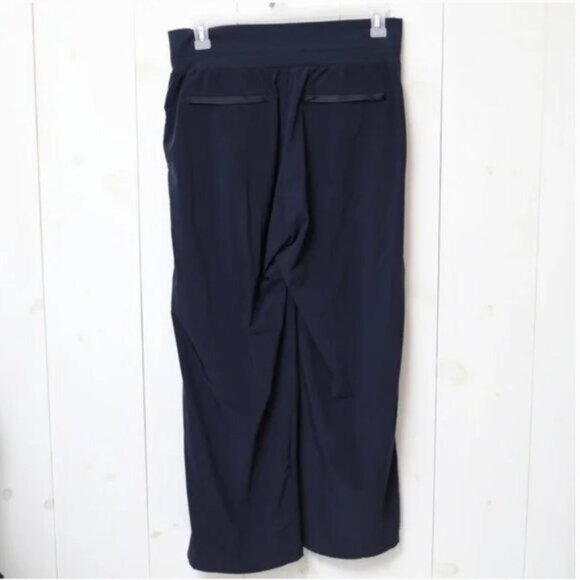 Athleta Nolita Wide Leg Pant Navy Blue size 20 - Picture 3 of 4